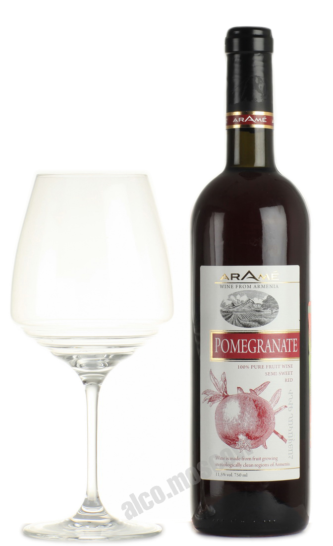 Arame Pomegranate Армянское Вино Араме Гранатовое