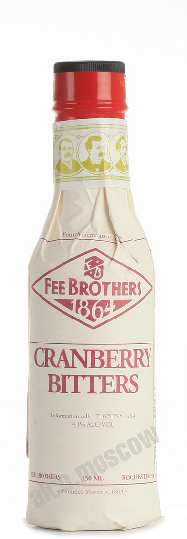 Биттер Fee Brothers Cranberry Bitter Фи Бразерс Клюква