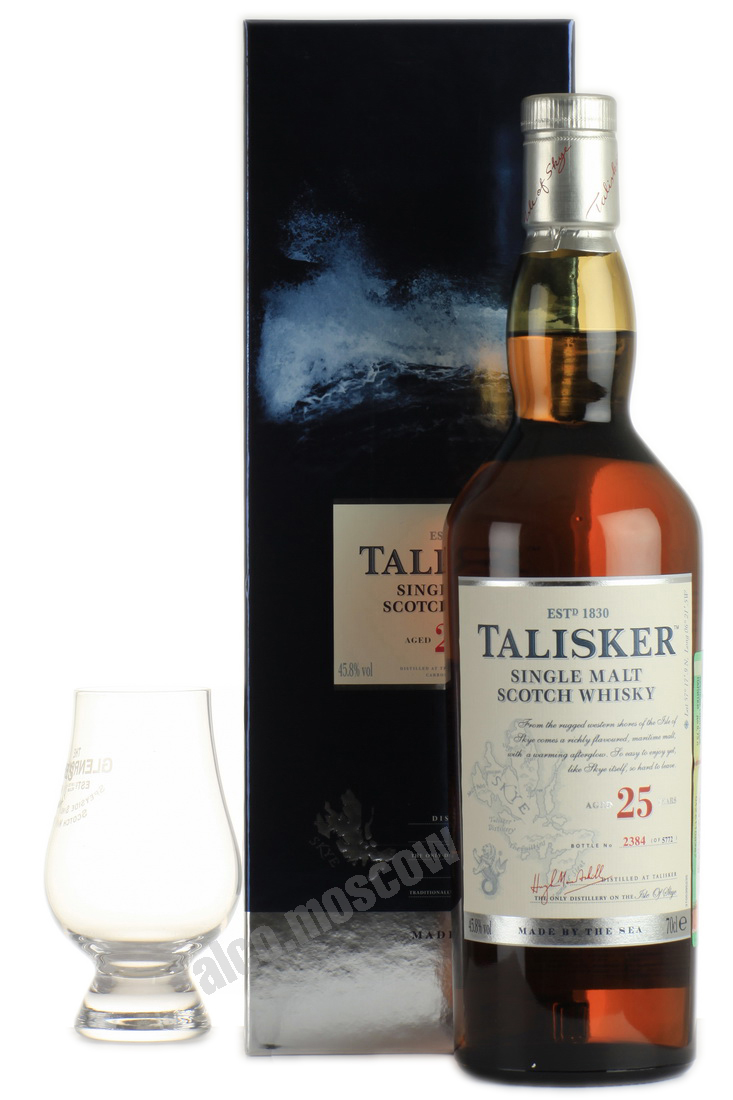Talisker 25 years шотландский виски Талискер 25 лет