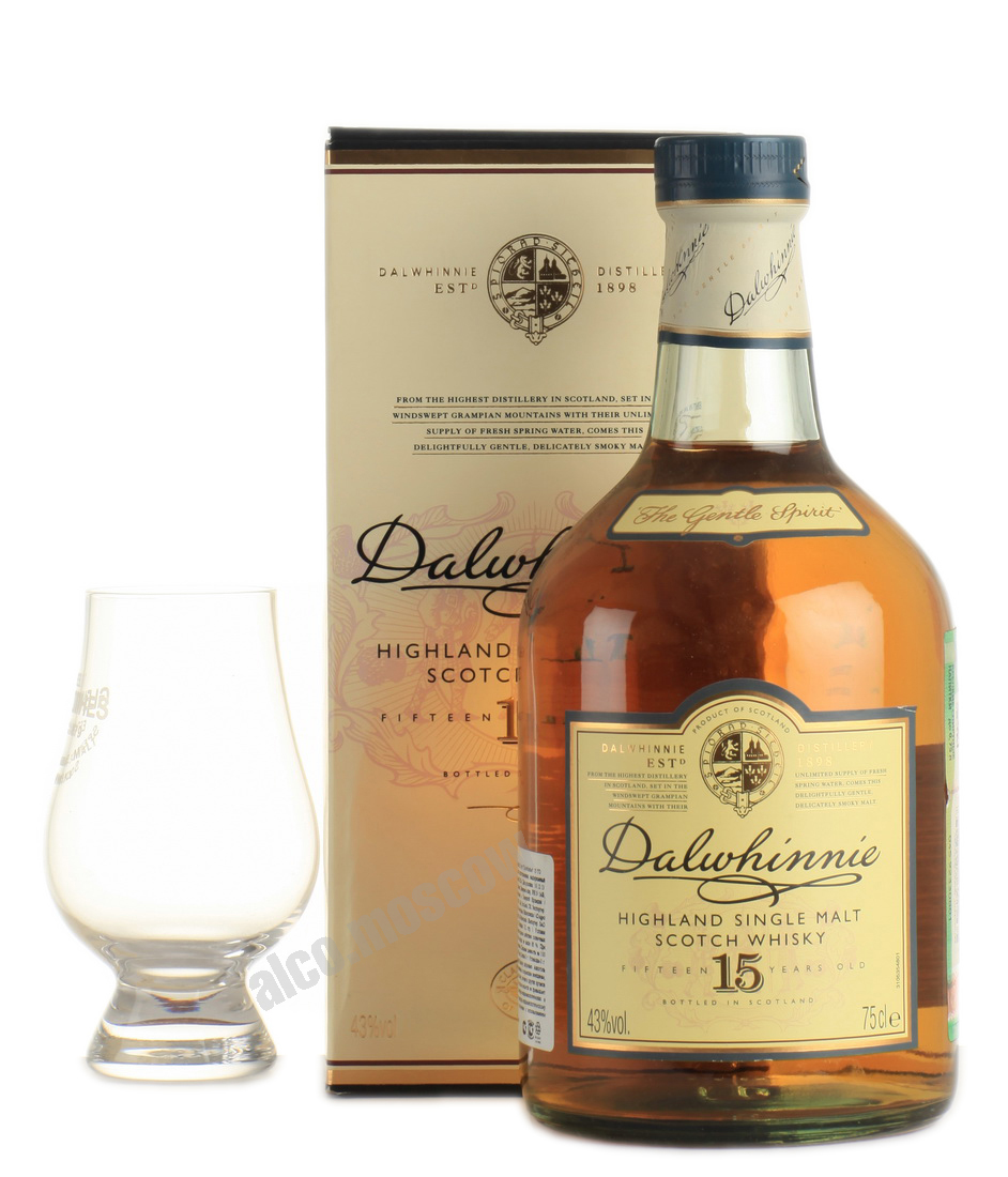Dalwhinnie 15 years шотландский виски Далвини 15 лет
