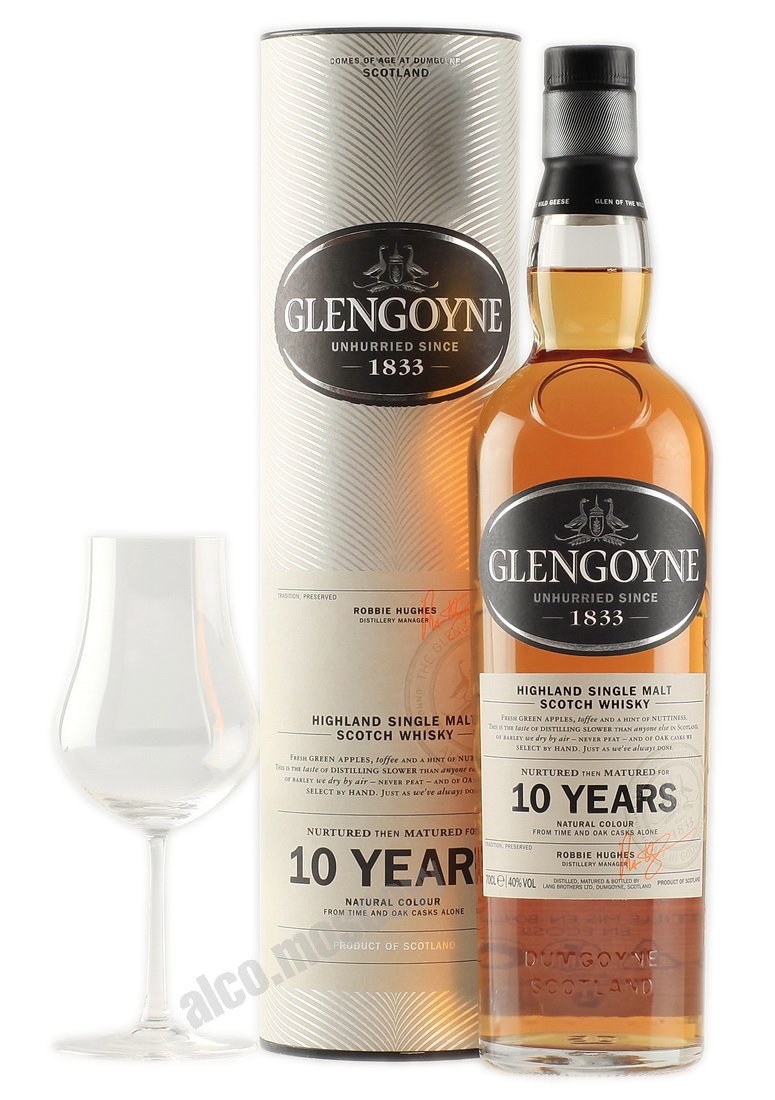 Glengoyne 10 years old шотландский виски Гленгойн 10 лет
