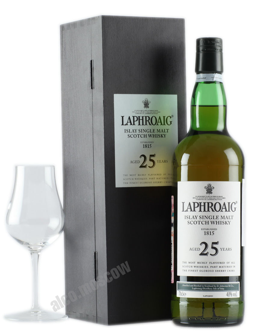 Laphroaig 25 years шотландский виски Лафройг 25 лет
