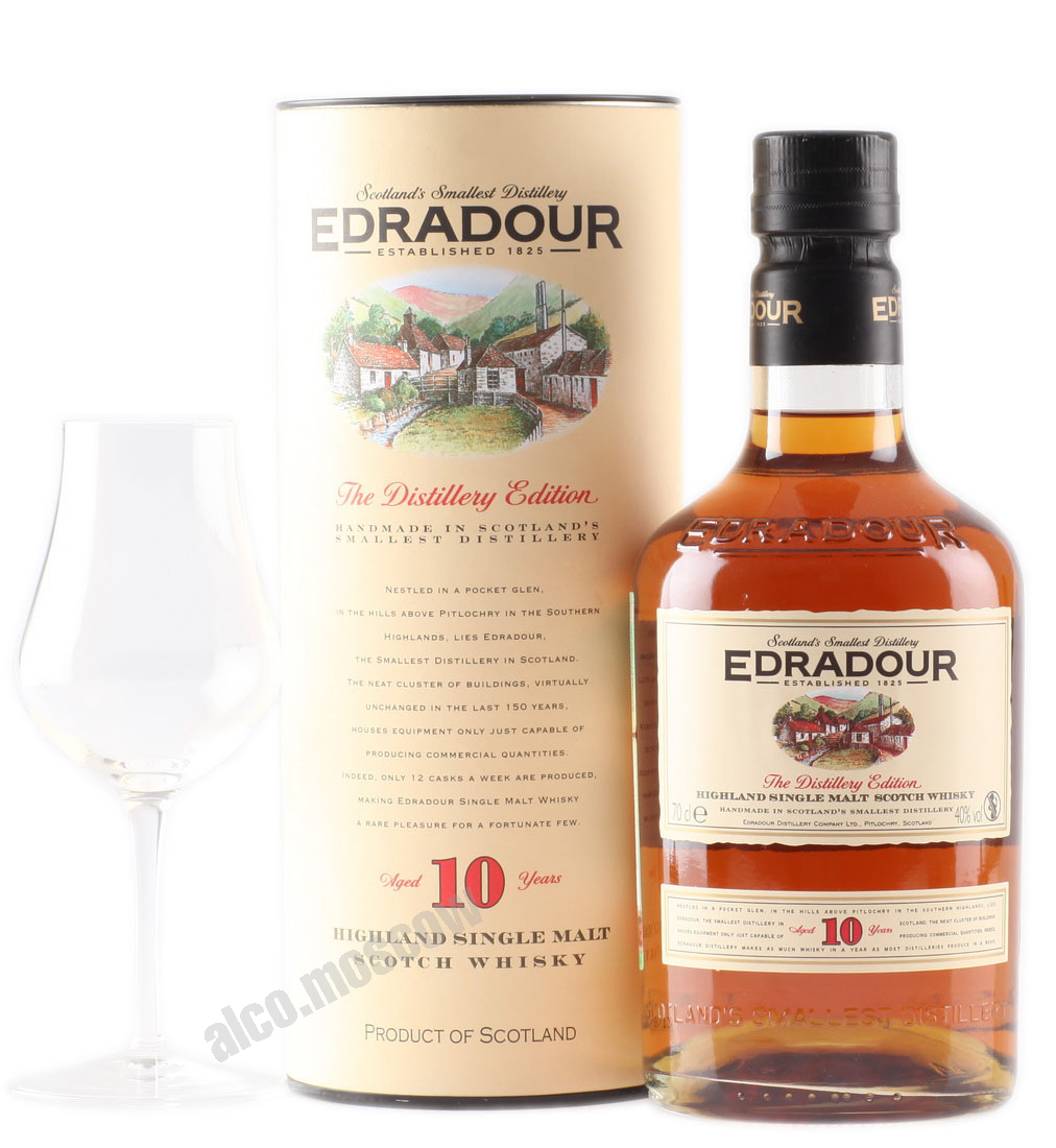 Edradour 10 years шотландский виски Эдраду 10 лет