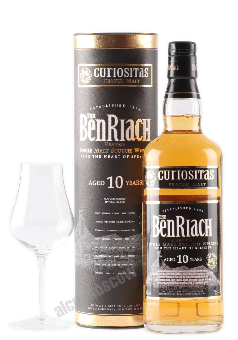 Benriach Curiositas 10 years шотландский виски Бенриах Куриоситас 10 лет