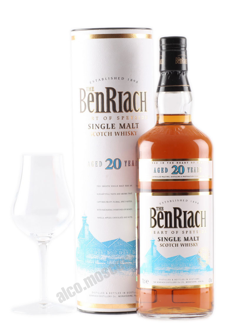 Benriach 20 years шотландский виски Бенриах 20 лет