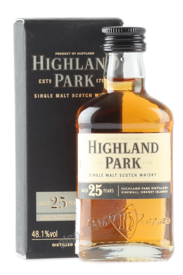 Highland Park 25 years 50 ml шотландский виски Хайленд Парк 25 лет