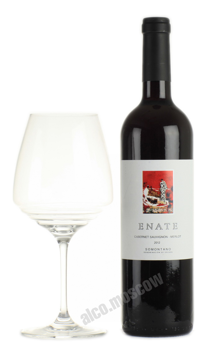 Enate Cabernet Sauvignon-Merlot 2012 испанское вино Энате Каберне Совиньон-Мерло 2012