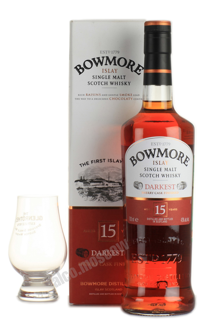Bowmore 15 years шотландский виски Бомо 15 лет