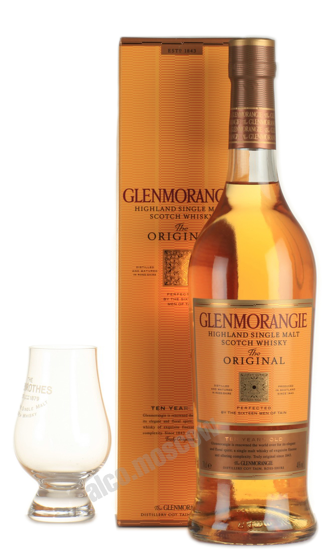Glenmorangie Original 10 years шотландский виски Гленморанджи Ориджинал 10 лет