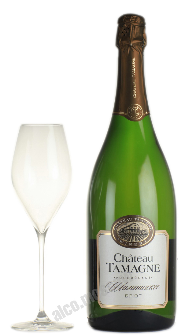 Chateau Tamagne российское шампанское Шато Тамань 1.5 л