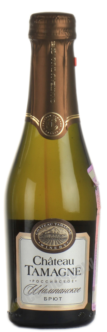 Шампанское Chateau Tamagne российское шампанское Шато Тамань 0.2 л