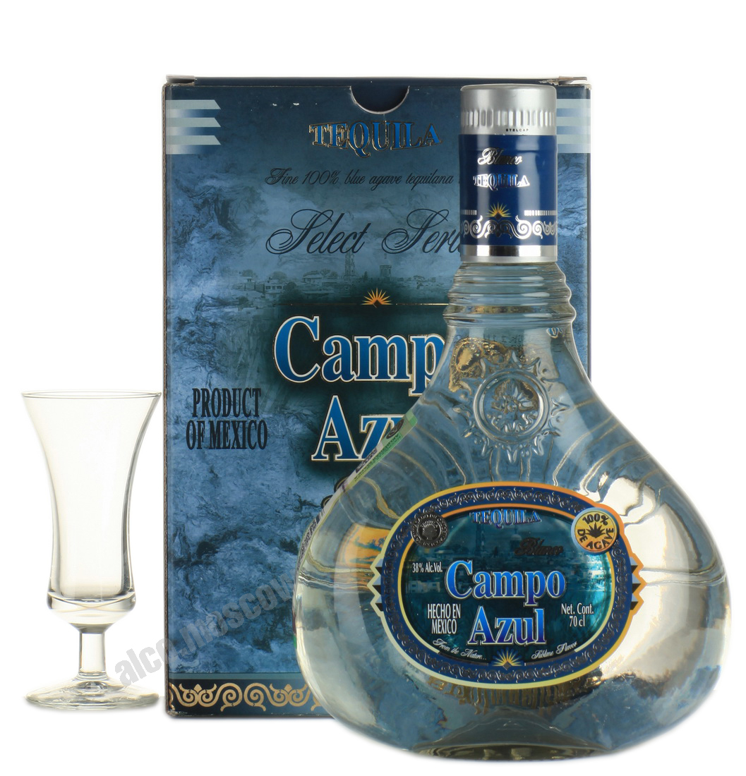 Campo Azul Extra Anejo 100 Agave купить текила Кампо Азул Экстра