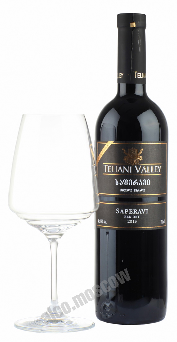 Teliani Valley Saperavi  грузинское вино Телиани Вели Саперави