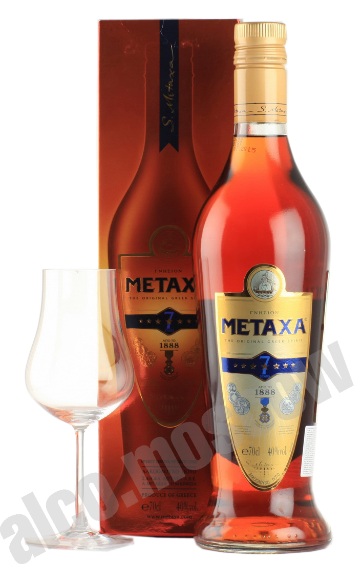 Metaxa 7 stars 0.7l бренди Метакса 7 звезд 0.7l 