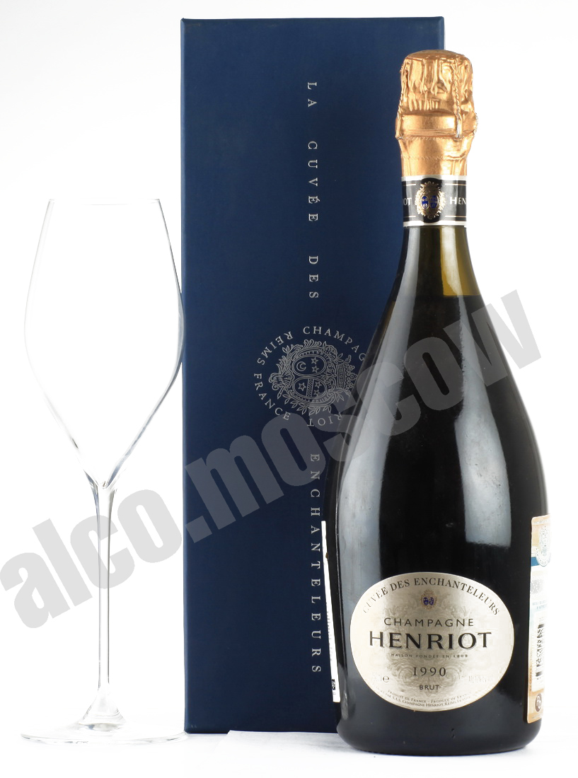 Henriot Brut Millesime 1990 шампанское Энрио Брют Миллезим 1990