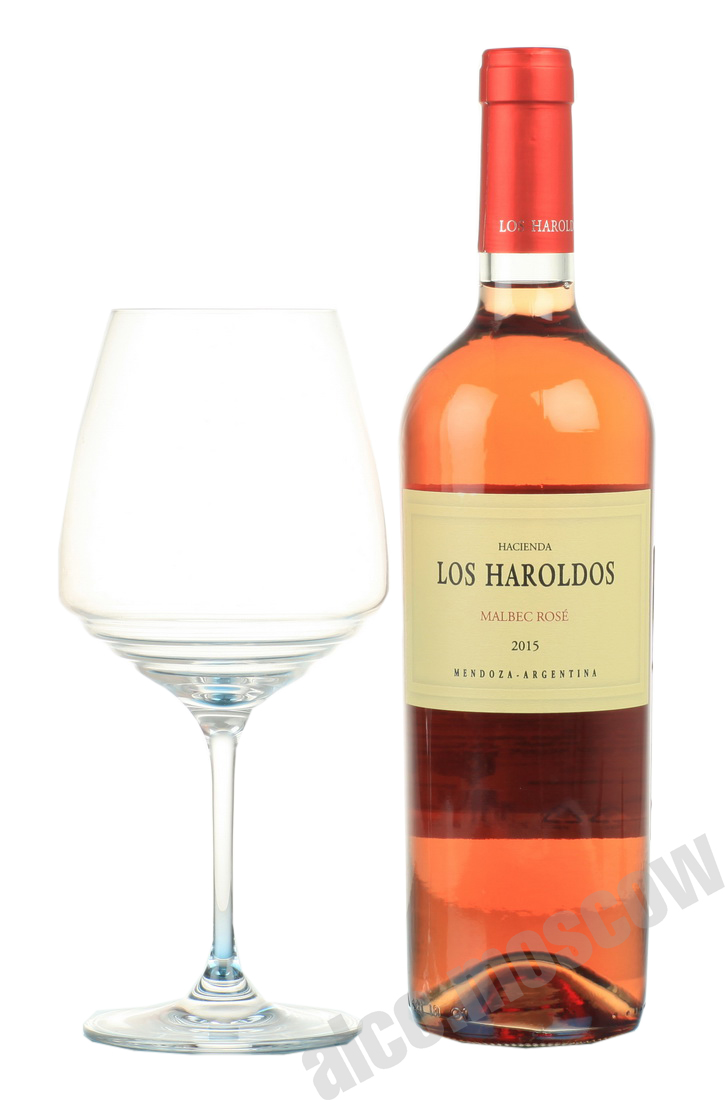 Los Haroldos Malbec Rose аргентинское вино Вино Лос Аролдос Мальбек Розе