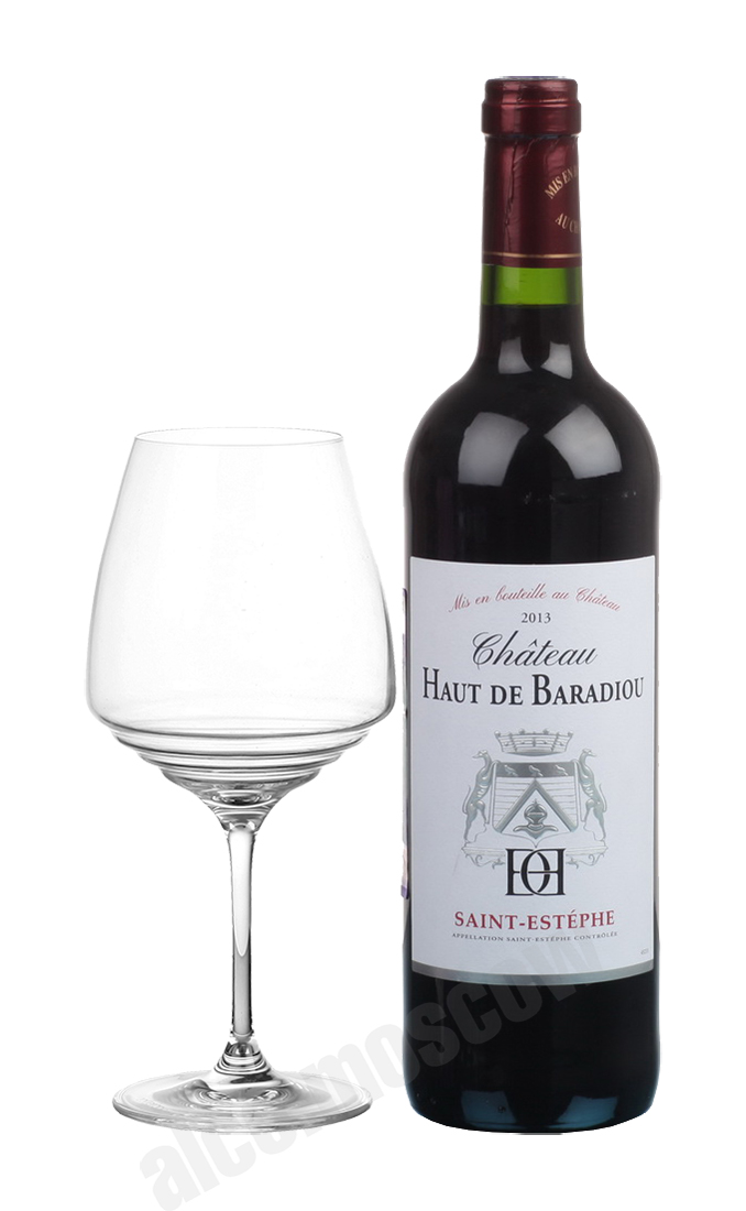 Chateau Haut De Baradiou Saint-Estephe французское вино Шато О Де Барадью Сент-Эстеф
