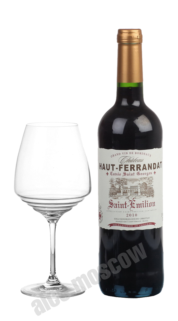 Chateau Haut-Ferrandat Cuvee Saint-Emilion французское вино Шато О Ферранда Кюве Сент-Эмильон