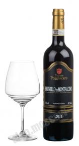 Tenute Poggiocaro Brunello Di Montalcino DOCG итальянское вино Тенуте Поджиокаре Брунелло Ди Монтальчино ДОКГ
