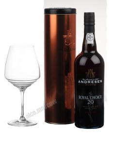 Andresen Royal Choice Tawny 20 yrs портвейн Адресен Рояль Чойс Тони 20 лет