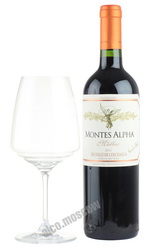 Montes Alpha Malbec 2011 чилийское вино Монтес Альфа Мальбек 2011