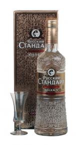 Vodka Russian Standard Водка Русский Стандарт Голд в п/у