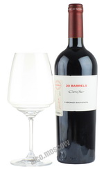 Cono Sur 20 Barrels Cabernet Sauvignon 2011 чилийское вино Коно Сур 20 Баррелз Каберне Совиньон 2011