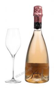 Contarini Victor Pinot Nero Rosato Brut итальянское шампанское Контарини Виктор Пино Неро Розато Брют