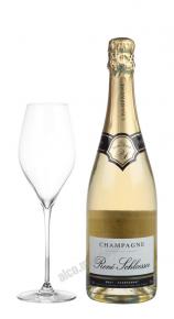 Rene Schloesser Brut Chardonnay Французское Шампанское Рене Шлоссер Брют Шардоне