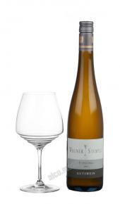 Wagner-Stempel Riesling Gutswein 2015 Немецкое вино Рислинг Гутсвейн Вагнер Штемпель 2015г