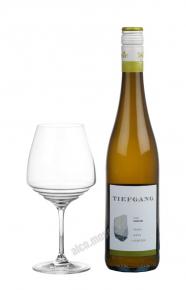 Tiefgang Riesling Kalkstein 2015 Немецкое вино Тиефганг Рислинг Калкштейн 2015г