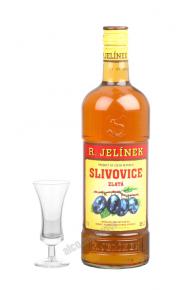 R.Jelinek Slivovice Zlata Спиртной напиток Сливовица Золотая