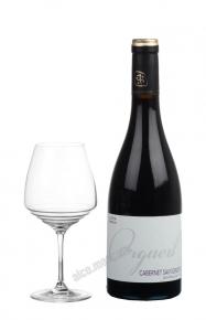 Orgueil Cabernet Sauvignon 2015 Французское вино Орголь Каберне Совиньон Септ Пеше 2015г