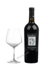 A6mani Familiae Primitivo di Manduria 2015 Итальянское вино А6мани Фамилиае Примитиво Ди Мандурия 2015г