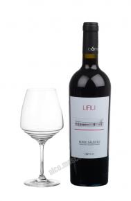 A6mani Lifili Rosso Salento 2014 Итальянское вино Лифили Россо Саленто А6мани 2014г
