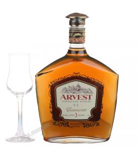 Cognac Arvest VS 3 years Коньяк Арвест В.С. 3года