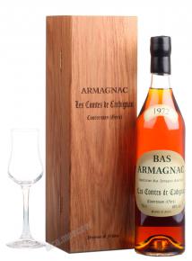 Les Comtes de Cadignan 1972 0.7l Wooden Box арманьяк Ле Комт де Кадиньян 1972 0.7 л. в дер./уп.