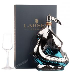 Larsen Cognac Французский Коньяк Ларсен Файн Шампань Корабль Викингов платиновый