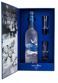 Vodka Grey Goose Водка Грей Гус + 2 рюмки в п/у