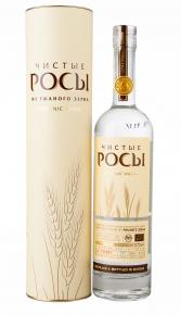 Водка Чистые Росы из ржаного зерна 