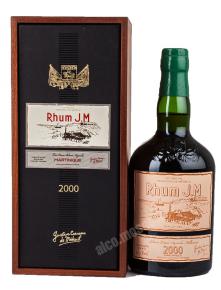 Rhum J.M  Agricole Millesime 2000 Ром Джи. Эм. Агриколь Миллезим 2000г