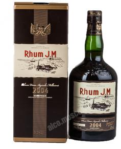 Rhum J.M  Agricole Millesime 2004 Ром Джи. Эм. Агриколь Миллезим 2004г