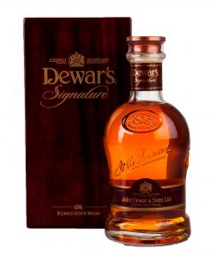 Dewars Signature 21 years old 0,75l Виски Дюарс Сигначер 21 год 0,75л в д/уп