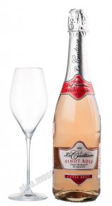 Вино игристое Спуманте Пино Розе  Ле Контессе  Le Contesse Pinot Rose Cuvee Brut