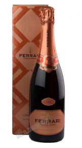 Ferrari Perle Rose Brut Trento gift box шампанское Феррари Перле Розе Брют Тренто п/у