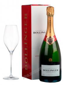 Bollinger Special Cuvee Brut gift box шампанское Болингер Спесиаль Кюве брют п/у