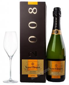 Veuve Clicquot Vintage 2008 with gift box шампанское Вдова Клико Винтаж 2008 в п/у