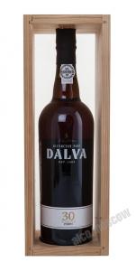 Porto Dalva 30 Years Old 0.75l Wooden Box Портвейн Далва 30 лет 0.75 л. в дер./уп.