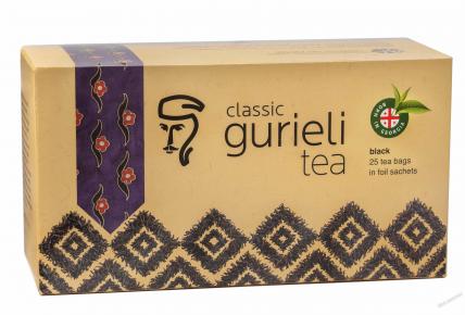 Gurieli Classic Black Tea Чай Гуриели Классический Чёрный в конвертах 25 шт 50 гр