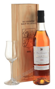 Арманьяк Baron de Lustrac 1981 Bas Armagnac арманьяк Барон Де Люстрак 1981 годa Ба-Арманьяк